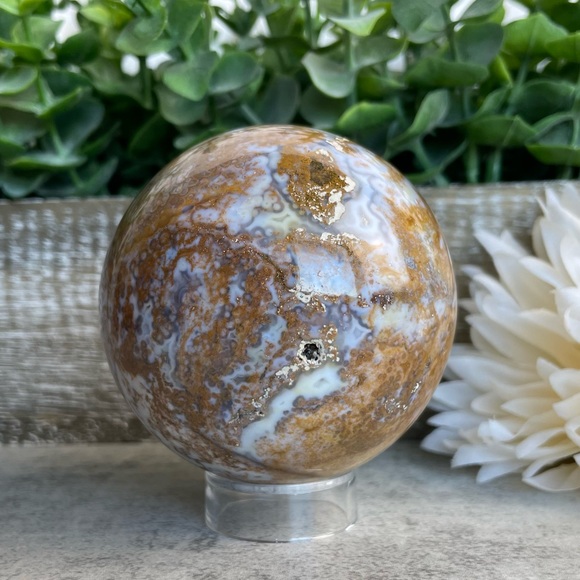 Ocean Jasper Sphere - Picture 1 of 17